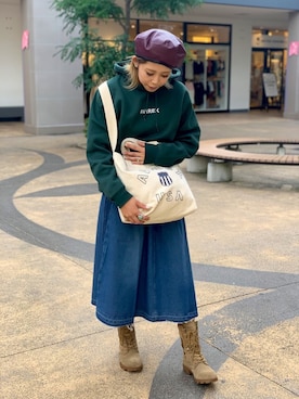 はるさん（レディース・162cm）の秋コーディネート