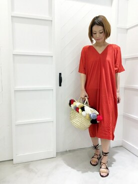 「Banner Barrett（バナーバレット）のアイテム（ワンピース/ドレス）」を使った、NRKさん（レディース・159cm）の春コーディネート