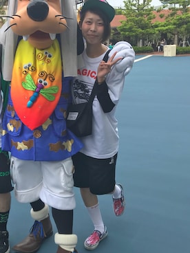 「キャップ女子」｜「アイテム（スリッポン）」を使った、みみみさん（レディース・164cm）の春コーディネート