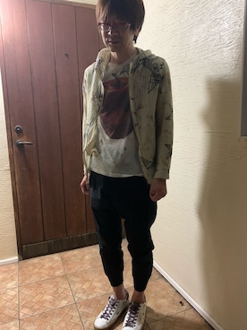 「THOM KROM（トムクロム）のアイテム（パンツ）」を使った、makiron0524さん（メンズ・173cm）の春コーディネート