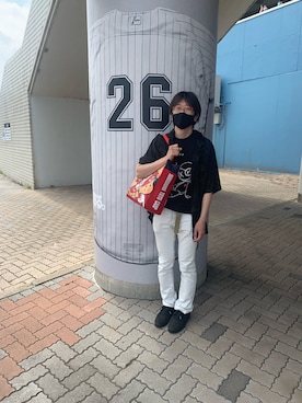 「ISAMU KATAYAMA BACKLASH（イサムカタヤマバックラッシュ）のアイテム（シャツ/ブラウス）」を使った、makiron0524さん（メンズ・173cm）の春コーディネート