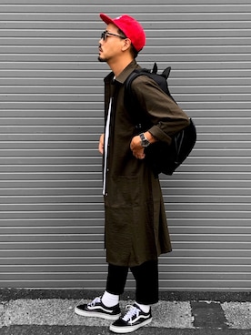 「revertical（リバーティカル）のアイテム」を使った、KOTAさん（メンズ・173cm）の秋コーディネート