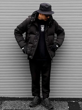 「STARTING OVER」｜「アイテム（ダウンジャケット/コート）」を使った、KOTAさん（メンズ・173cm）の冬コーディネート