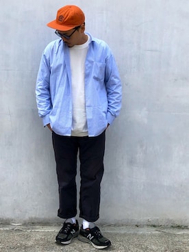 「NEWBALANCE」｜「アイテム（その他）」を使った、KOTAさん（メンズ・173cm）の春コーディネート