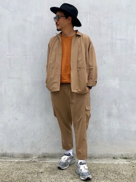 「STARTING OVER」｜「アイテム（ナイロンジャケット）」を使った、KOTAさん（メンズ・173cm）の春コーディネート