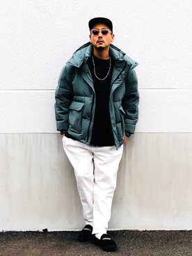「SENSE OF PLACE by URBAN RESEAR」｜「アイテム（その他）」を使った、KOTAさん（メンズ・173cm）の冬コーディネート