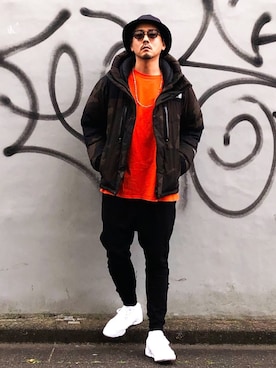 「Steven Alan」｜「アイテム（その他）」を使った、KOTAさん（メンズ・173cm）の冬コーディネート
