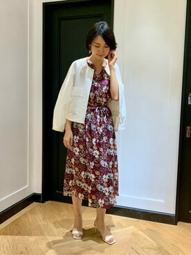 ANAYI（アナイ）の「コットンリネンボリュームスリーブ
