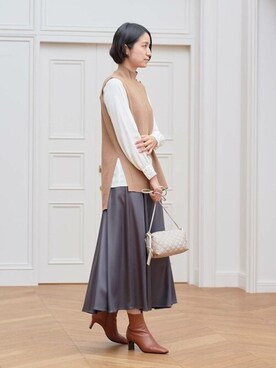 Yuki.mさん（レディース・165cm）の秋コーディネート