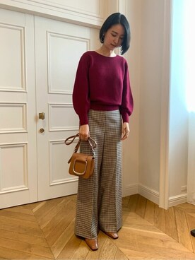 Yuki.mさん（レディース・165cm）の秋コーディネート