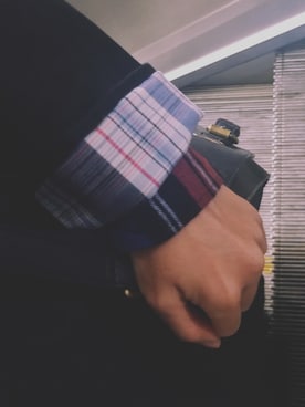 「UNIQLO JW ANDERSON」｜「アイテム（トレンチコート）」を使った、kidsreturnさん（レディース・158cm）の秋コーディネート
