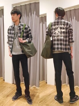 Tatsuさん（メンズ・180cm）の冬コーディネート