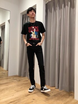 「ロック」｜Tatsuさん（メンズ・180cm）の夏コーディネート