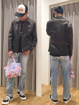 Tatsuさん（メンズ・180cm）の秋コーディネート