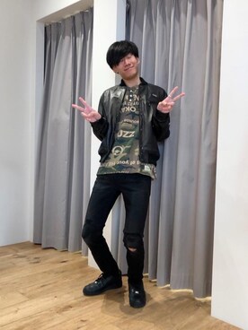 Tatsuさん（メンズ・180cm）の冬コーディネート