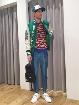 Tatsuさん（メンズ・180cm）の冬コーディネート