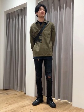 Tatsuさん（メンズ・180cm）の春コーディネート