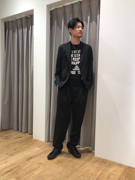 Tatsuさん（メンズ・180cm）の秋コーディネート