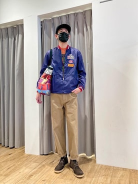 Tatsuさん（メンズ・180cm）の冬コーディネート