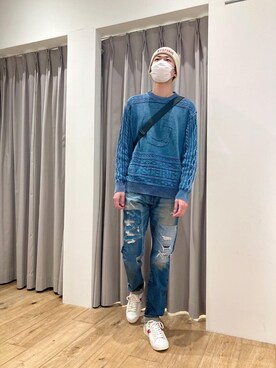 Tatsuさん（メンズ・180cm）の冬コーディネート