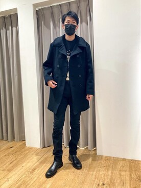 「ロックコーデ」｜「アイテム（その他アウター）」を使った、Tatsuさん（メンズ・180cm）の秋コーディネート
