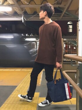 タツさん（メンズ・168cm）の春コーディネート