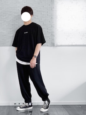 「アイテム（音楽/本・雑誌、ホワイト系）」を使った、タツさん（メンズ・168cm）の夏コーディネート