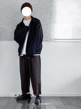 「Herden（ハーデン）のアイテム（その他アウター）」を使った、タツさん（メンズ・168cm）の秋コーディネート