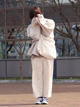 「消えそうな色コーデ」｜「アイテム（その他）」を使った、タツさん（メンズ・168cm）の春コーディネート