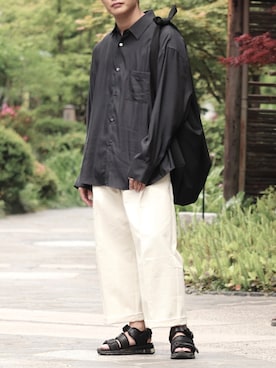 「stein」｜「アイテム（その他）」を使った、タツさん（メンズ・168cm）の春コーディネート