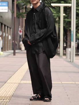 「stein」｜「アイテム（その他）」を使った、タツさん（メンズ・168cm）の夏コーディネート