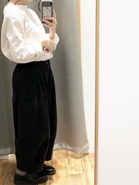 「orcival」｜「アイテム（アナログ腕時計）」を使った、n さん（レディース・161cm）の冬コーディネート