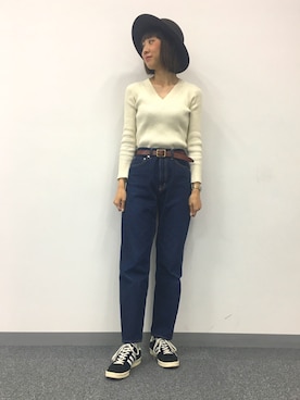 「Crushable（クラッシャブル）のアイテム」を使った、こいろん(･･)さん（レディース・165cm）の春コーディネート