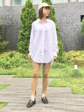 「BAY SIDE（ベイサイド）のアイテム」を使った、こいろん(･･)さん（レディース・165cm）の春コーディネート