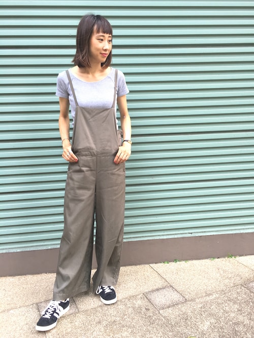 BEAUTY＆YOUTH UNITED ARROWSサロペット　オーバーオール セール】 ポリエステル ベルトストラップ オールインワン