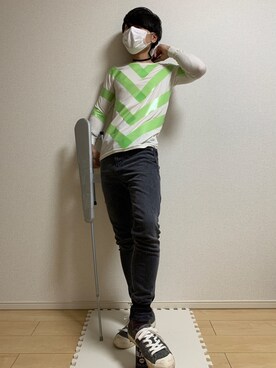 「zozoheat」｜ゲゲ丸さん（メンズ・173cm）の冬コーディネート