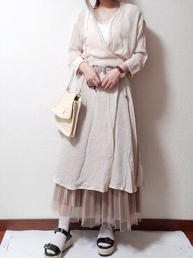 ゆきち(•ө•)さん（レディース・156cm）の春コーディネート