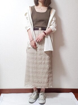 ゆきち(•ө•)さん（レディース・156cm）の夏コーディネート