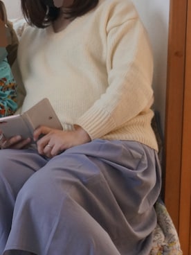 「臨月コーデ」｜yktnさん（レディース・157cm）の春コーディネート