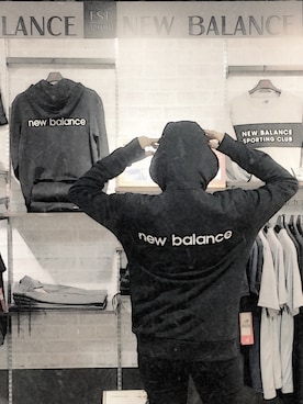 「NEW BALANCE（ニューバランス）のアイテム（モッズコート）」を使った、ティファニーさん（レディース・158cm）の冬コーディネート