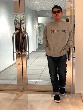 「DEVILOCK（デビロック）のアイテム」を使った、ENDONORIAKIさん（メンズ・173cm）の冬コーディネート