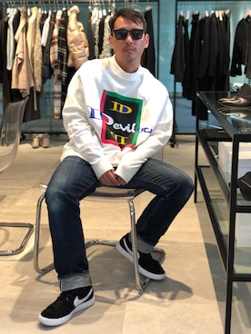 「DEVILOCK（デビロック）のアイテム」を使った、ENDONORIAKIさん（メンズ・173cm）の冬コーディネート