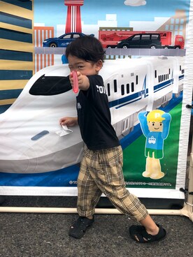 Sさん（キッズ・90cm）の秋コーディネート