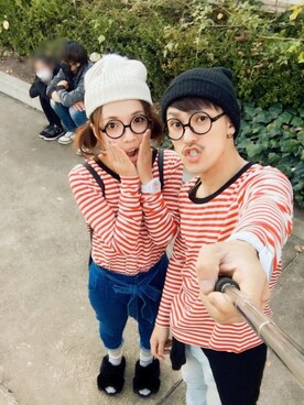 「ハロウィン」｜「アイテム（アナログ腕時計）」を使った、ma-ya  ¨̮⑅*さん（レディース・157cm）の秋コーディネート