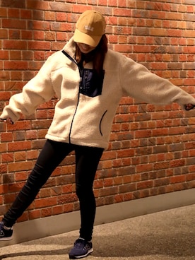 「NYLAUS（ナイラス）のアイテム」を使った、kaaaaanaさん（レディース・155cm）の秋コーディネート