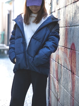 「NYLAUS（ナイラス）のアイテム」を使った、kaaaaanaさん（レディース・155cm）の秋コーディネート