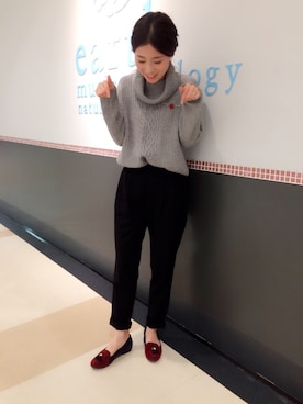 「メチャカリ」｜mamiko mitachiさん（レディース・157cm）の春コーディネート