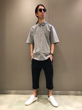 おかださん(メンズ・175cm)の夏コーディネート