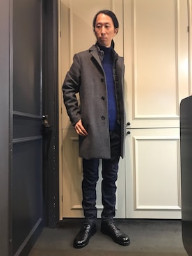 おかださん（メンズ・175cm）の秋コーディネート