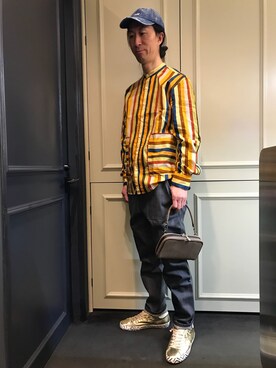 おかださん（メンズ・175cm）の冬コーディネート